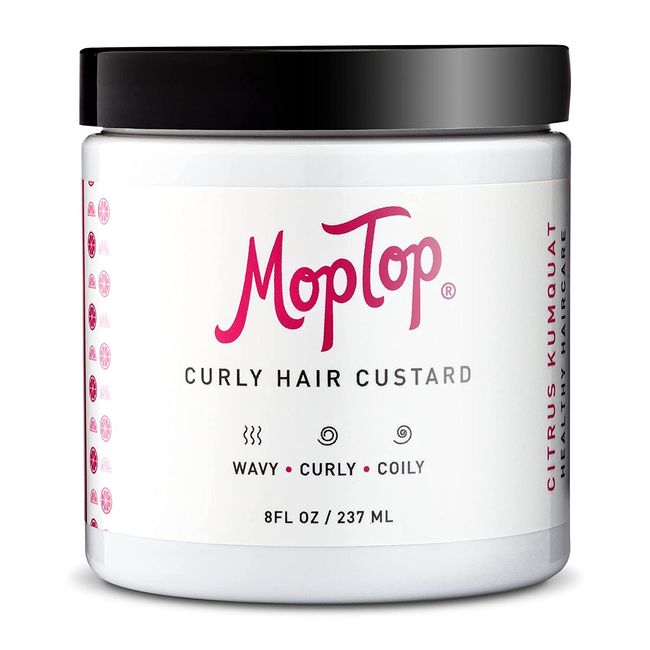 Curly Hair Custard Gel for Fine, Thick, Wavy, Curly & Kinky-Coily Natural Hair,