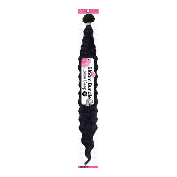 Mayde Beauty Bloom Bundle Weave LOOSE DEEP 36" (1-Pack, 30 Light Auburn)