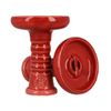 HC Cascade Funnel Red Ceramic Shisha Bowl