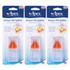 Apex Deluxe Pill Splitter - Pill Splitter With Retracting Blade Guard - For Cutting Small Pills or Large Pills , Tablets - 3 Pack