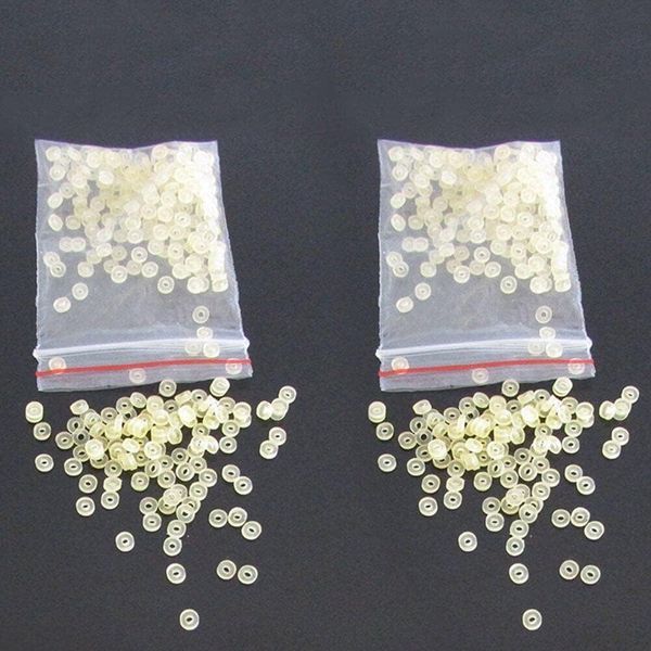 70 Pcs Pellet Bands,Micro Pellet Bait Bands Match Coarse Fishing Terminal Tackle Rubber for Fishing Carp Hair Rigs and Hooks,Bait Rigs,Hunting and Fishing,Lures Attractants (2mm)
