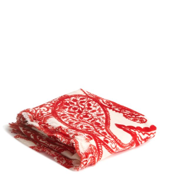Vera Bradley Women's Blanket Wrap, Paisley Key