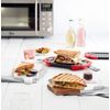 Lekue Microwave Grill, Red, Steel