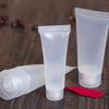 SOLUSTRE 50PCS Cosmetic Lotion Tubes, Squeeze Shampoo Bottles, Toiletry Lotion Bottle with Flip Lid, Empty Plastic Makeup Sample Bottles for Facial Cleanser Toner Hand Cream (10ml)