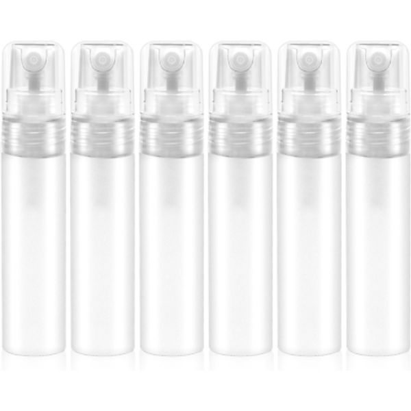 6 PCS 5ml Mini Spray Bottles, Portable Fine Mist Travel Bottles Refillable