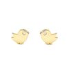 9ct Yellow Gold bird Children's Earrings