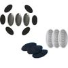 Foot Egg File Professional Replacement Emery Pads Blades