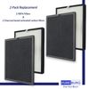 PUREBURG Replacement True HEPA Filter Kit Compatible with Alexapure Breeze Ai...