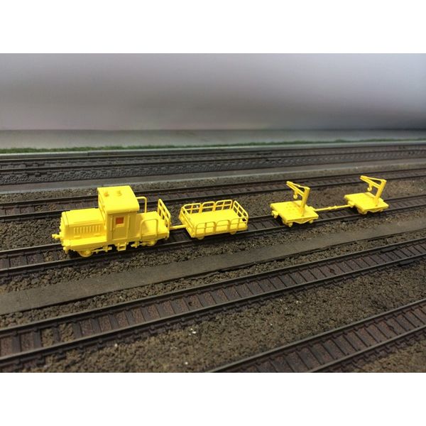 N gauge 2528 Tinted 保線 Classification Vehicle (Yellow)