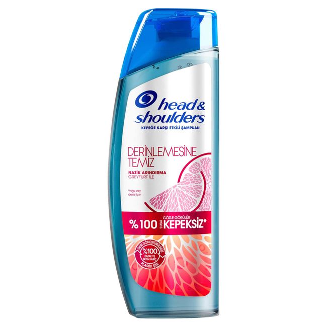 Head & Shoulders Derinlemesine Temiz Şampuan Greyfurt Aromalı Kepeğe Karşı Etkili 300 ml