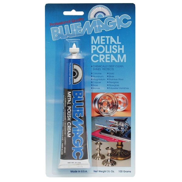 Blue Magic 300 Metal Polish Cream - 3.5 oz.
