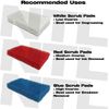 4 Pack - Nevertheless Screen Printing Scrub Brush - for Emulsion Removal