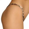 2-way Stretch Fabric No Hassle Micro Thong Leopard Print