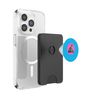 Pink Circle with 2 Kitty Cats PopSockets PopWallet for MagSafe