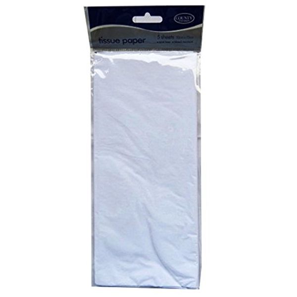 Tissue Paper - WHITE - 5 sheets