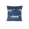 Cushion Cover in Scion Medium Mr Fox Denim Blue 16"
