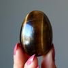 Satin Crystals Tigers Eye Egg Brown Stone 1.75-2.0 inch