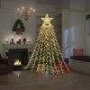 350 LED Christmas String Outdoor Waterfall 8 Light Modes Remote Timer Warm White