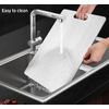 Titanium Cutting Board - 100% Pure for Kitchen - Cutting Edge Hygiene & Durability, Home Cooking