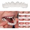 2PCS False Teeth - Unisex Snap-On Veneer - False Tooth Repair Dentures