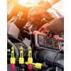 4 PCS Wire Piercing Probe Set, Insulation Wire Piercing Clips, Wire Piercing Tool for Multimeter Voltage Voltmeter Thermometer Testing (3.78 x 0.77 Inch)