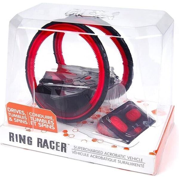 HEXBUG Ring Racer, Self-Stabilizing Rechargeable Remote Control Robot Toy