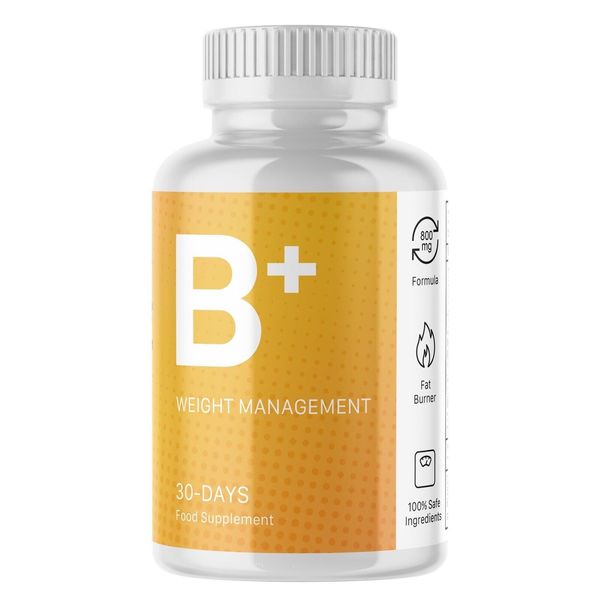 B+ Weight Managment Capsules, 30 Days Supply - 60 Capsules - Nutrizet Ltd