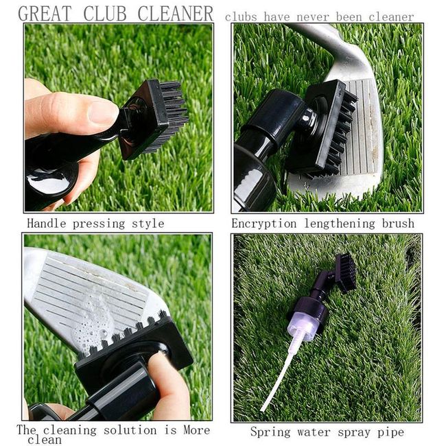 Golf Club Cleaner Brush, Golfing Accessory