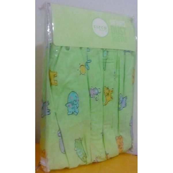 Circo Crib Dust Ruffle (Bed Skirt) Cat Dog Butterfly Bee