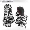 RATCHROLL Gear Shift Knob Cover Decoration Stick Shifting Handle Protector Cow Fabric 1 Pc