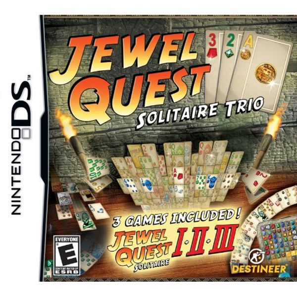 Jewel Quest Solitaire Trio - Nintendo DS (Renewed)