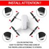 Tiardey Propellers, Original Accessory Partfor Replacement Low-Noise and Quick-Release Blades(Silver edge)