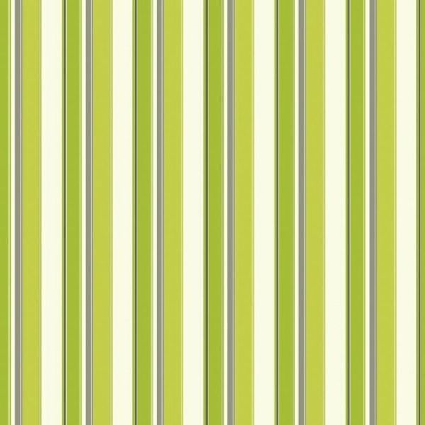 MyTinyWorld Dolls House Miniature Funky Sage Stripes Wallpaper