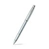 Sheaffer 100 - refillable rollerball pen, brushed chrome, plated nickel trim