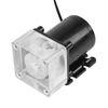 Noiseless PC Water Cooling System Pump,1/4 Inner Thread 12V DC Ultraquiet CPU,Computer Water Cooling System Pump for PC 500L H