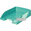 Leitz Wow Letter Tray A4 (Pack of 10 + 20 Labels, Ice Blue)