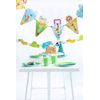 Folat - 4th Birthday Fun Bunting Garland - 6 m