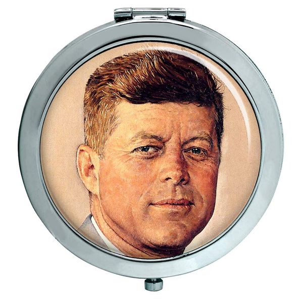 President John F. Kennedy Compact Mirror