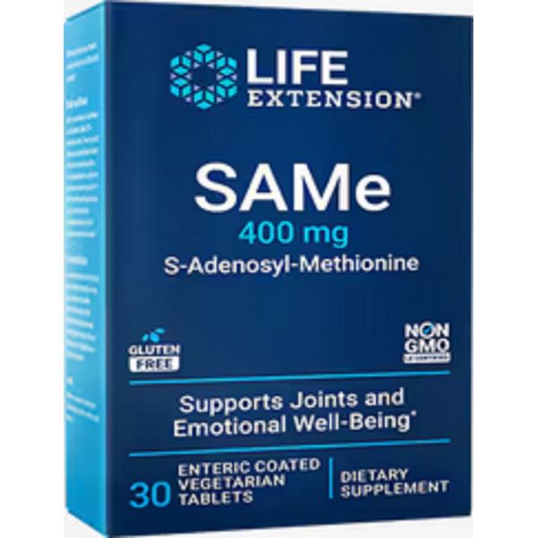 Life Extension SAMe 400 MG 30 TABLETS BLISTER PACK 2176