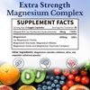 5-in-1 Magnesium Complex Supplement - Glycinate, Taurate, Malate, Citrate, Oxide