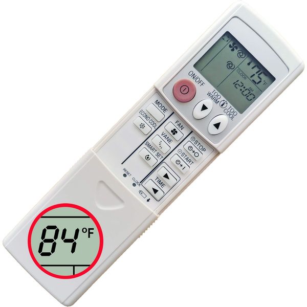 CHOUBENBEN Replacement Mitsubishi Electric Mr Slim Air Conditioner Remote Control KM09E E12E79426