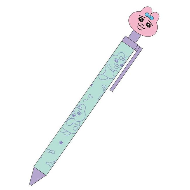 Toshinpack OU-BP001 Opanchu Rabbit Ballpoint Pen (Green)