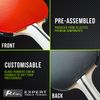 Palio Expert 3.0 Table Tennis Bat & Case | ITTF Approved High-Performance Ping Pong Racket for Beginners | Maximum Spin & Control (Single Bat)
