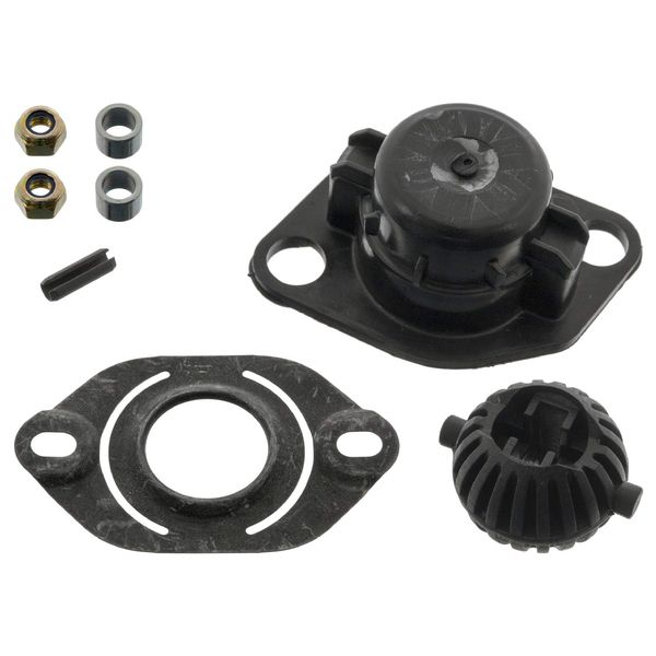 febi bilstein 08338 Rep. Satz Schalthebel , 1 Stück, Schwarz