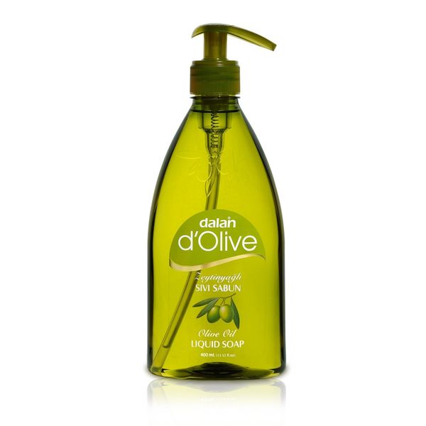 Dalan D'Olive Liquid Soap, 0.31 kg 8690529002238 Olive Oil Green