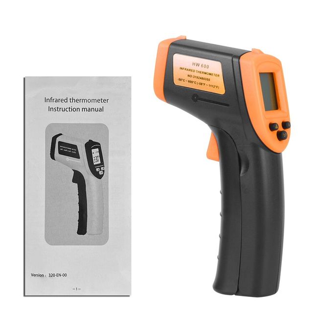 Infrared Temp Gun Thermometer Noncontact Digital Laser Infrared Thermometer  Temp