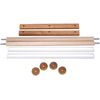 Edmunds HC-24R Handi Scroll Rods with Clamps, 24-Inch