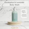 39° North Body Wash - Eucalyptus & Lavender Scent - Featured in Courtyard by Marriott and Residence Inn Hotels - Cleansing & Moisturizing - All Natural Body Wash - 8.5oz