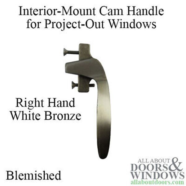 Cam Handle For Project Out Windows Right Handed Inside Mount Window Handle