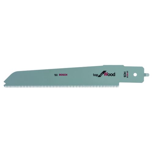 Bosch Accessories 1x Reciprocating Saw Blade M 1142 H 'Top for Wood' (Wood, metal, plastic, Length 235 mm, Accessories for Multisaw PFZ 500 E),Blue